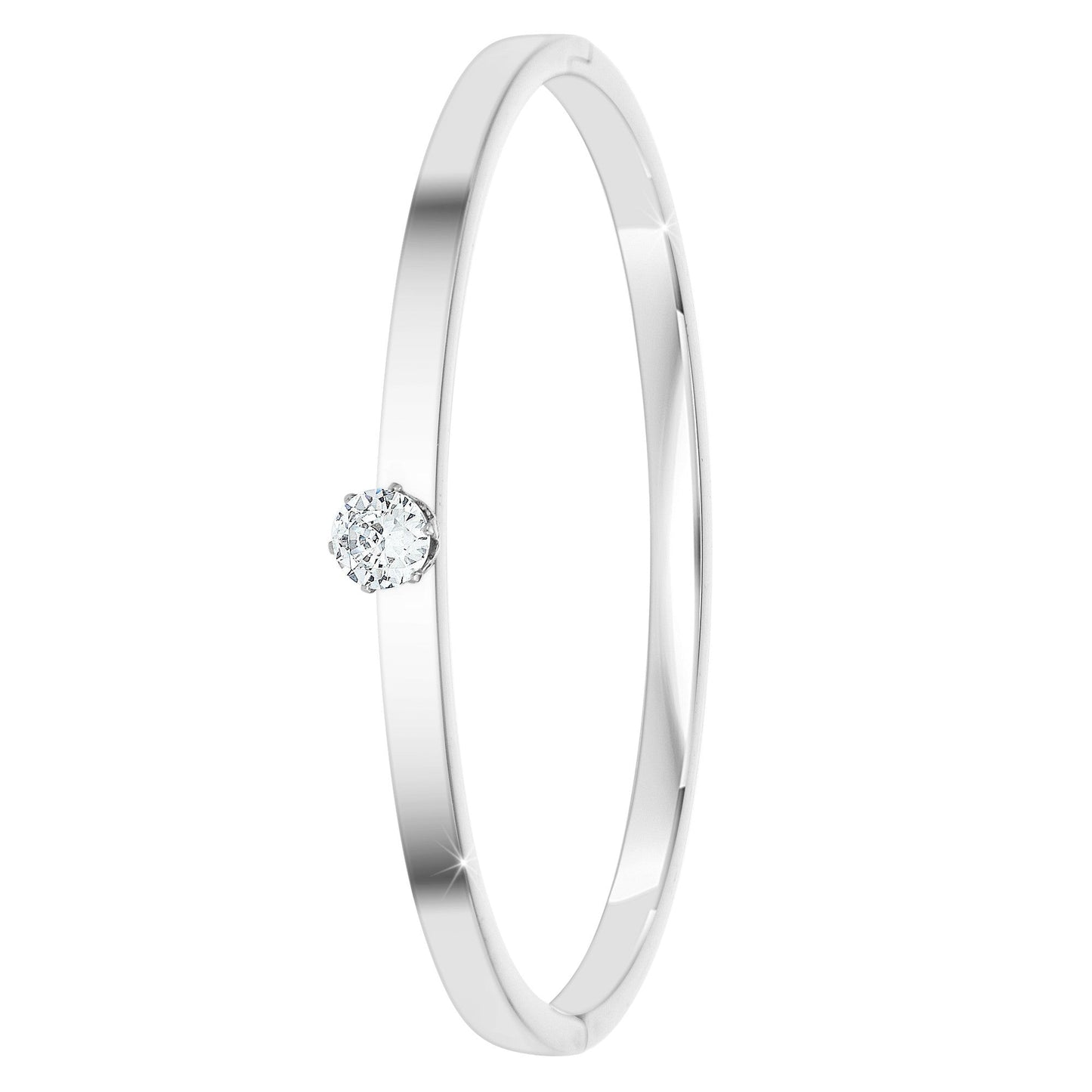 Lot de 3 Bracelets Laetitia en Acier Inoxydable avec Cristaux Scintillants