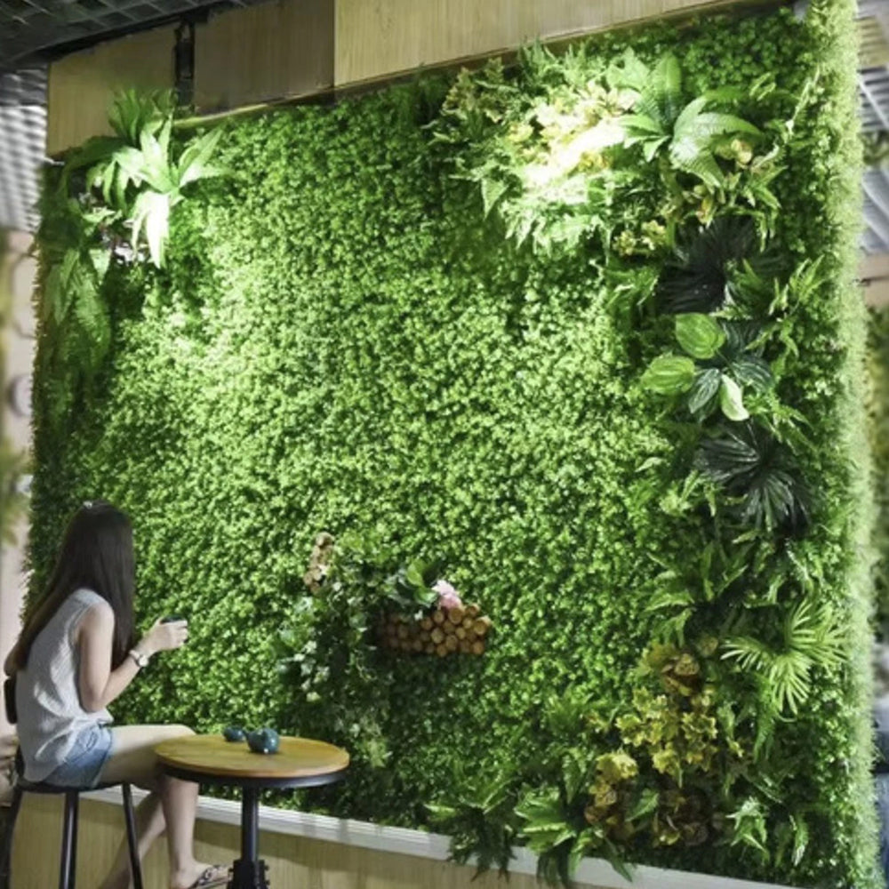 Lot de 4 Haies Artificielles 60 x 40 cm - Idéal pour Balcons et Jardins