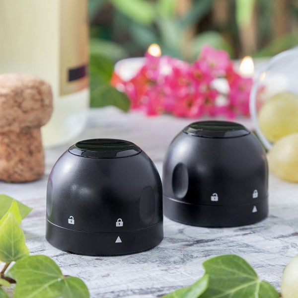 Lot de 2 bouchons à champagne modernes et élégants