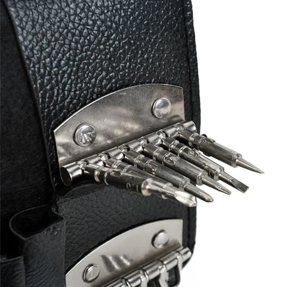 Kit de Tournevis de Précision avec 25 Embouts Magnétiques et Étui Compact