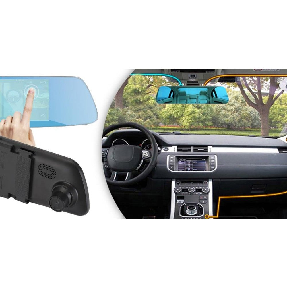 Caméra de recul tactile 4,3 pouces - Installation facile et sécurité optimale