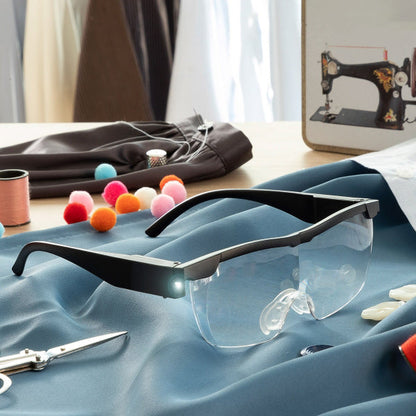 Lunettes loupe LED Glassoint - Vision claire et multiusage