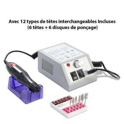 Ponceuse Électrique pour Pédicure et Manucure - Beauté à Domicile