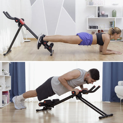 Machine Pliante Abdominaux avec 10 Exercices Inclus