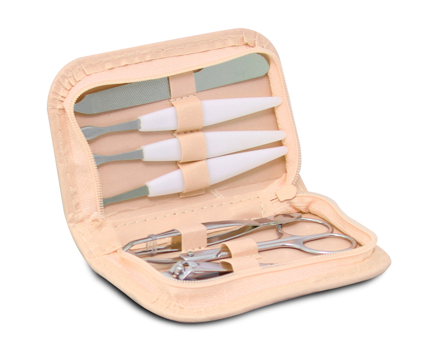 Set de Manucure 7 Pièces avec 10 Masques en Tissu Lavables