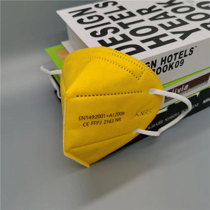 Masques FFP2 Jetables - Pack de 100 avec 98% de Protection contre les Bactéries