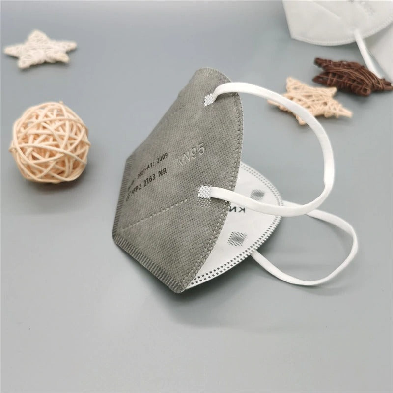 Masques FFP2 Jetables - Pack de 100 avec 98% de Protection contre les Bactéries