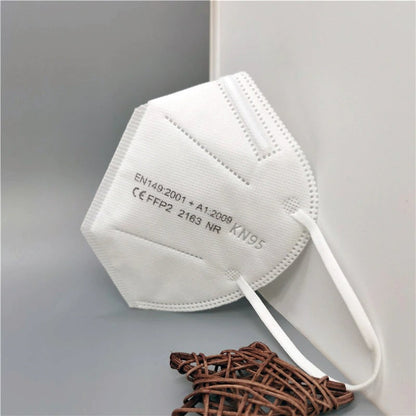 Masques FFP2 Jetables - Pack de 100 avec 98% de Protection contre les Bactéries