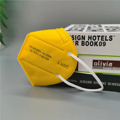 Masques FFP2 Jetables - Pack de 100 avec 98% de Protection contre les Bactéries