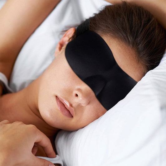 Masque de Sommeil 3D : Confort et Obscurité pour des Nuits Relaxantes