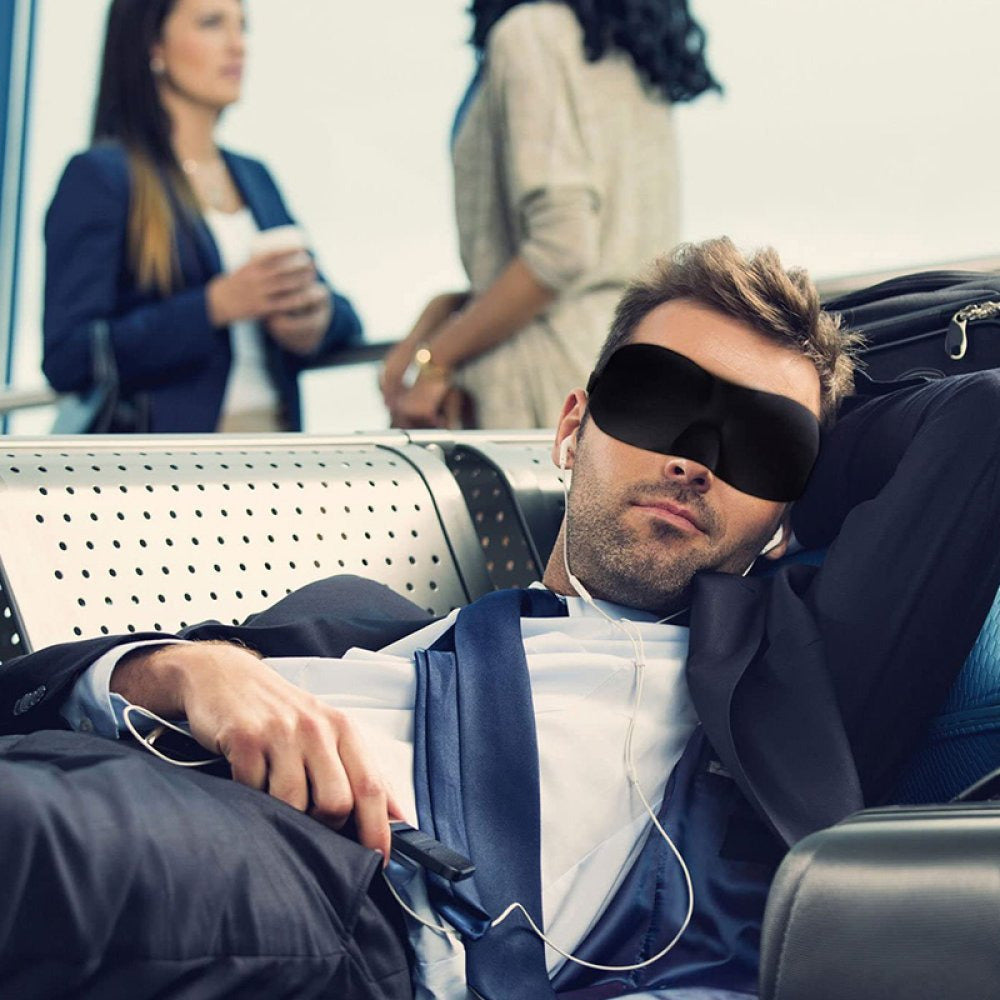 Masque de Sommeil 3D : Confort et Obscurité pour des Nuits Relaxantes