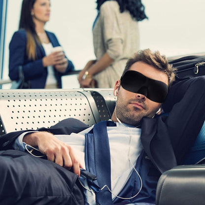 Masque de Sommeil 3D : Confort et Obscurité pour des Nuits Relaxantes