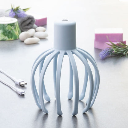 Masseur de tête électrique silencieux et rechargeable pour un bien-être ultime