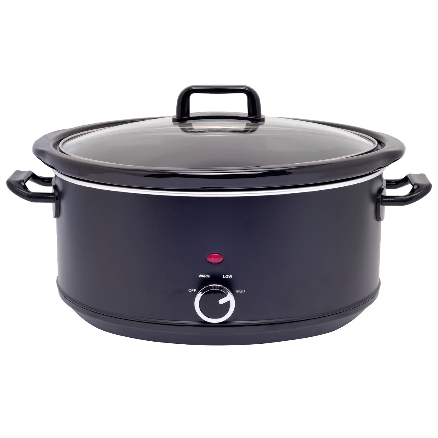 Mijoteuse en céramique 6,5L avec couvercle en verre trempé