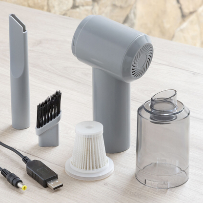 Mini aspirateur à main sans fil rechargeable avec LED