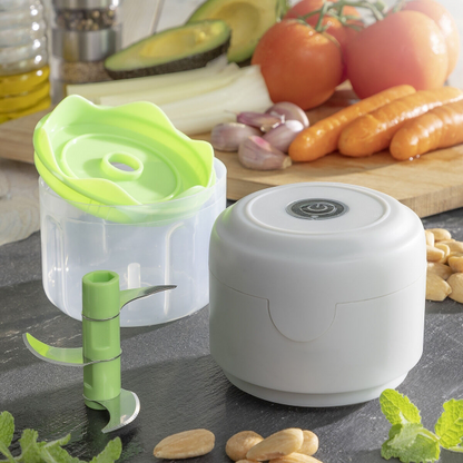 Hachoir électrique portable rechargeable pour une cuisine pratique et innovante