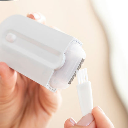 Mini Rasoir Rechargeable LED - Épilation Douce et Pratique