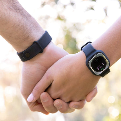 Montre bracelet numérique unisexe avec fonction anti-moustiques et ultrasons – Livraison gratuite