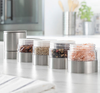 Moulin à Épices 4 en 1 - Élégance et Praticité en Cuisine