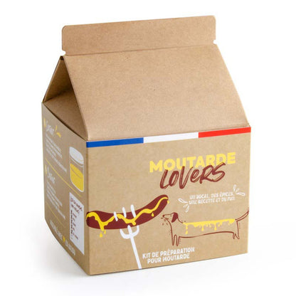 Kit bio pour préparer votre propre moutarde de Dijon - Livraison gratuite