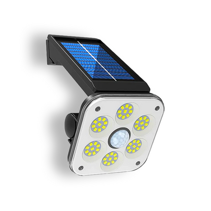 Applique Murale LED Solaire avec Détecteur de Mouvement - Éclairage Pratique et Écologique