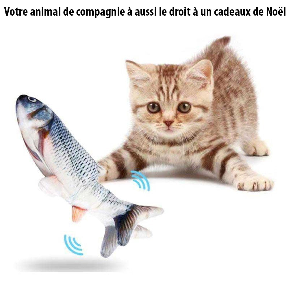 Poisson Frétillant Interactif pour Chats