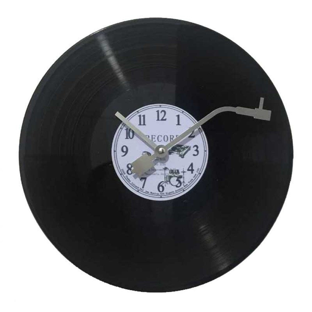 Horloge Vinyle Rétro - Un Charme Nostalgique Pour Votre Intérieur