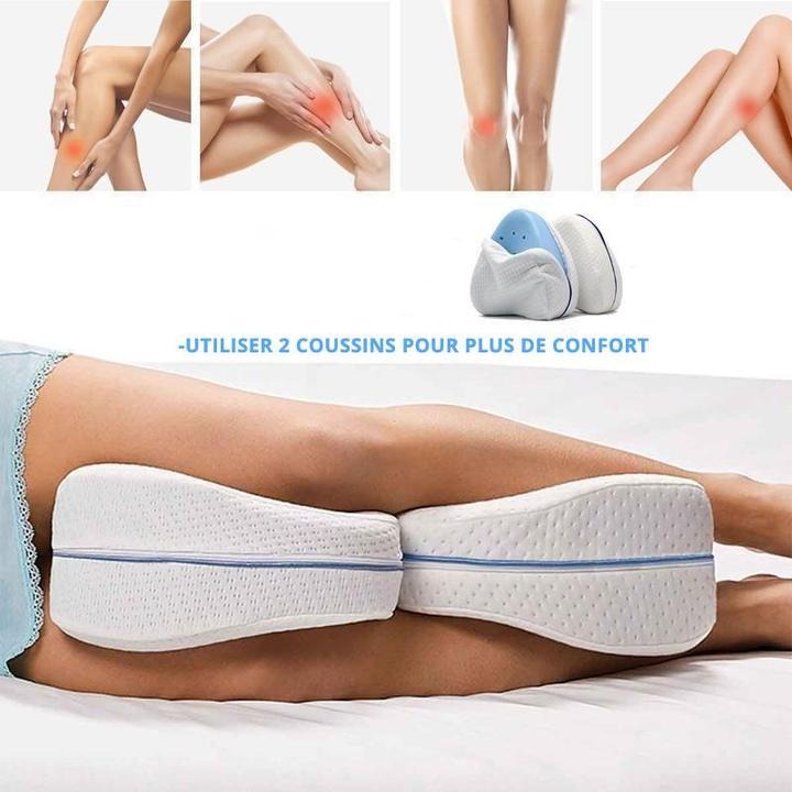 Coussin Orthopédique en Mousse à Mémoire de Forme pour un Sommeil Réparateur