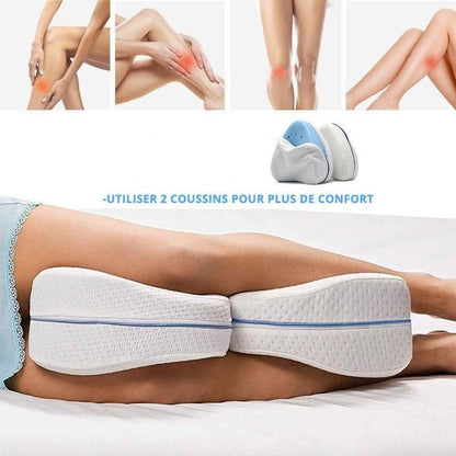 Coussin Orthopédique en Mousse à Mémoire de Forme pour un Sommeil Réparateur