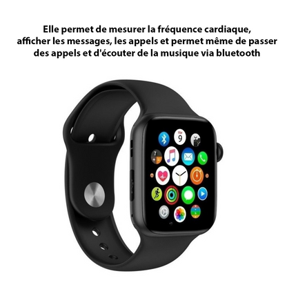 Montre Connectée Intelligente Tactile avec Fonctions Fitness et Appels