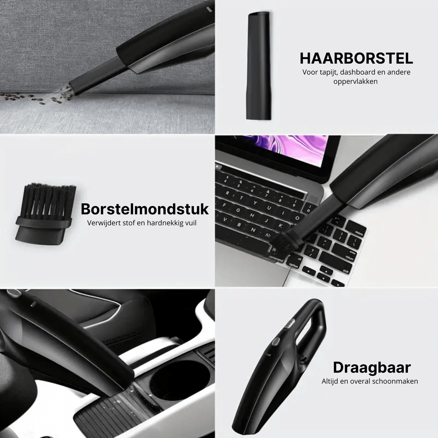 Aspirateur Portable Sans Fil Neatix™ pour un Intérieur Impeccable