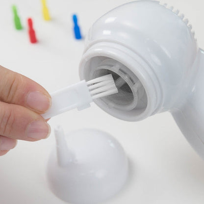 Nettoyeur d’oreilles électrique en ABS et silicone - Pratique et coloré