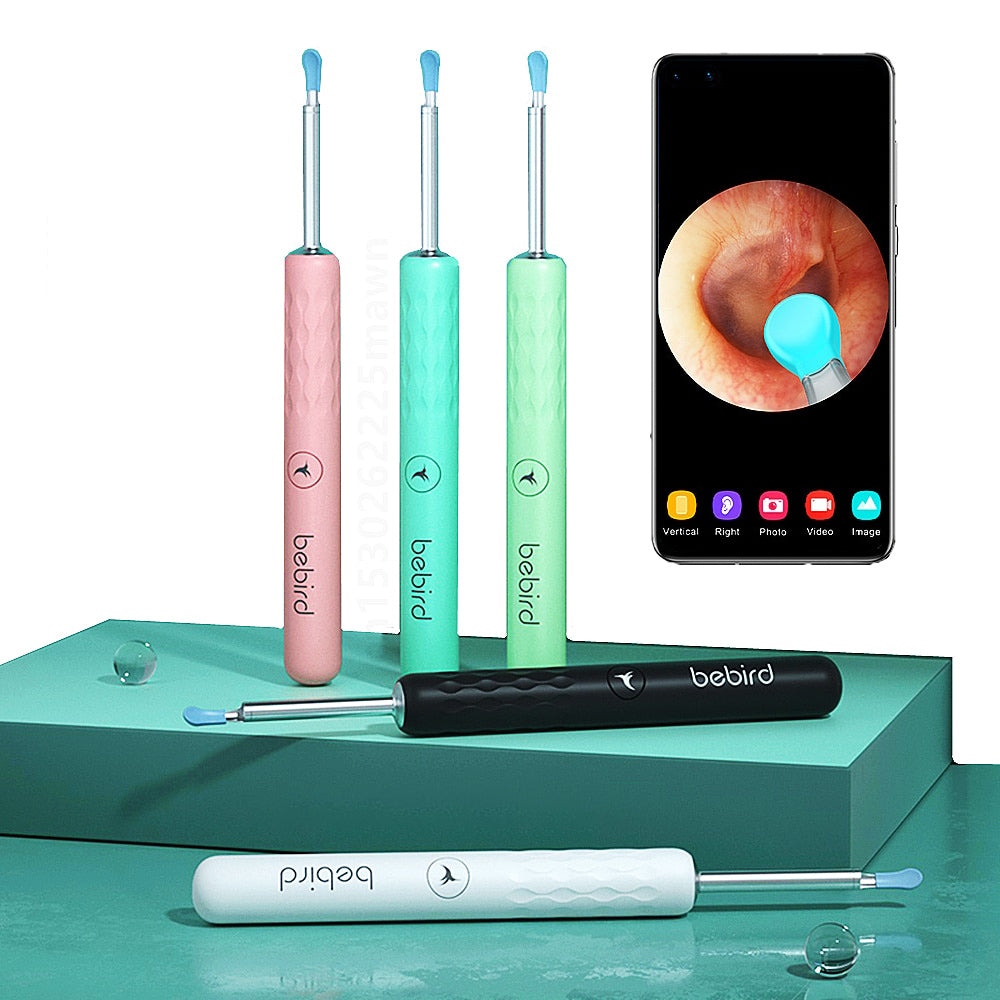 Nettoyeur d'oreilles électronique avec caméra endoscopique WiFi intégrée