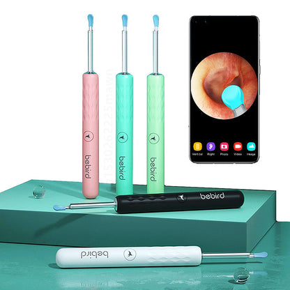 Nettoyeur d'oreilles électronique avec caméra endoscopique WiFi intégrée