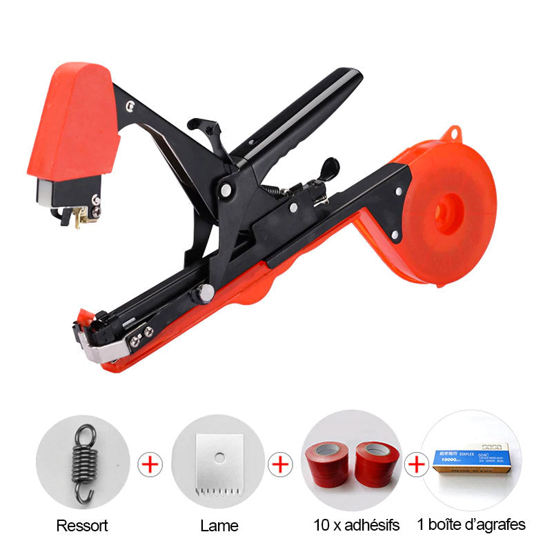 Machine à attacher les branches des plantes - Le jardinage simplifié