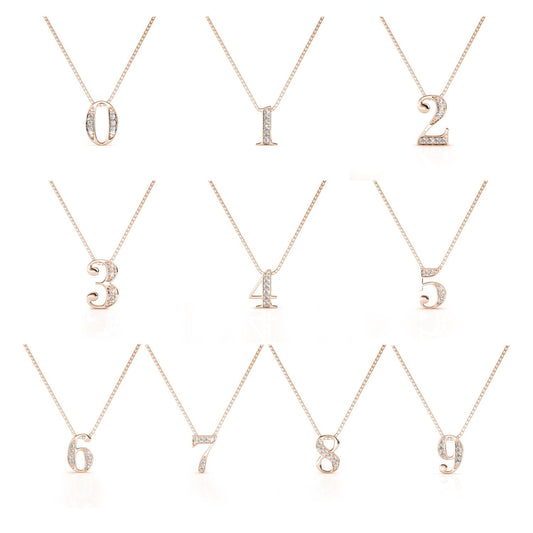 Chaîne porte-bonheur en plaqué or rose ou rhodium avec cristaux Swarovski®