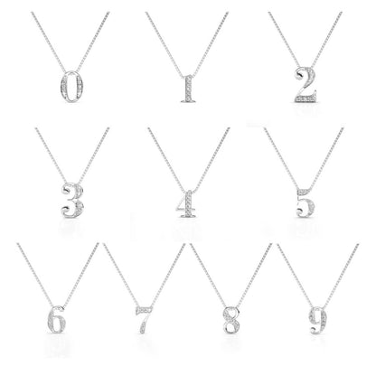 Chaîne porte-bonheur en plaqué or rose ou rhodium avec cristaux Swarovski®