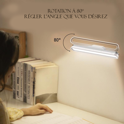 Lampe LED Magnétique Sans-Fil : Éclairage Adaptable et Élégant
