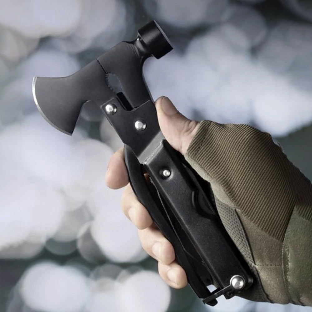 Outil Multifonction 17-en-1 : Votre Compagnon d'Aventure Essentiel