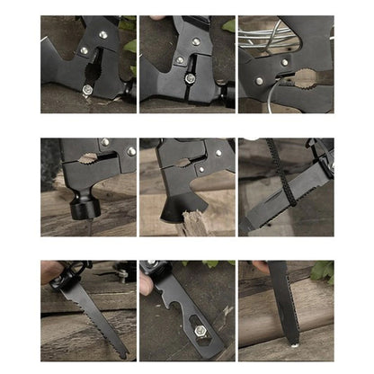Outil Multifonction 17-en-1 : Votre Compagnon d'Aventure Essentiel