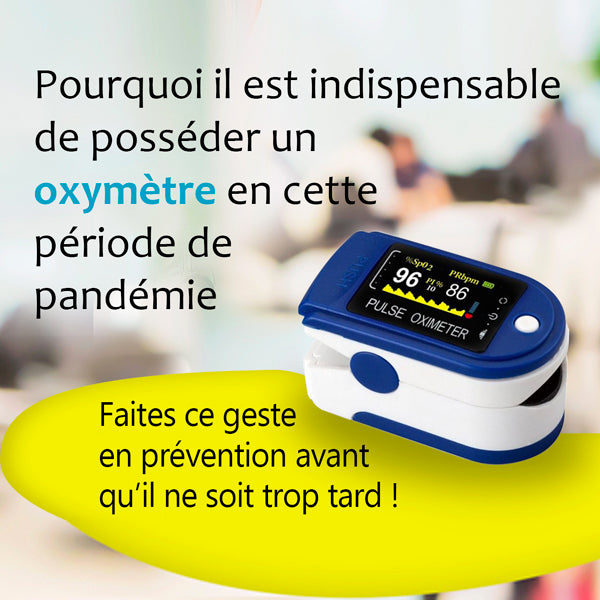 Oxymètre de Pouls Adulte et Pédiatrique - Surveillance de la Santé Simplifiée