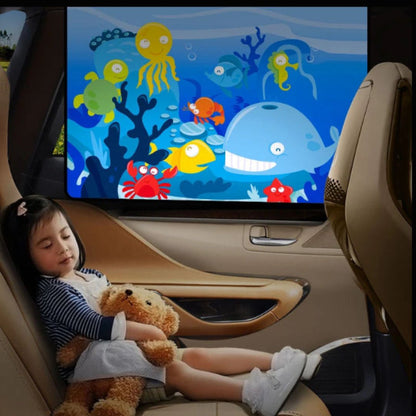 Pare-Soleil Magnétique pour Bébés - Confort et Protection Solaire en Voiture