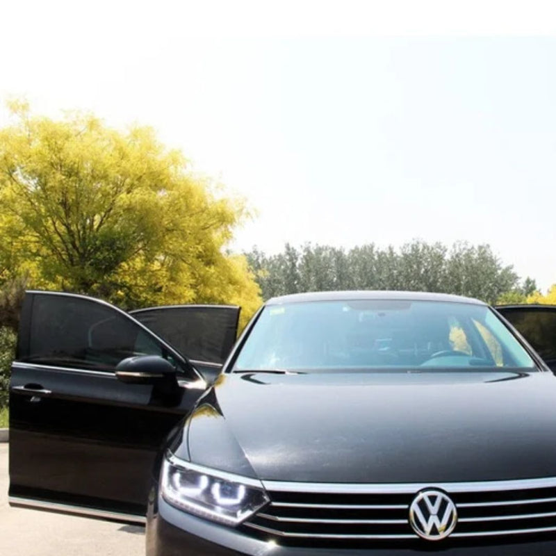 Pare-soleil voiture avec moustiquaire anti-insectes pour une conduite sereine