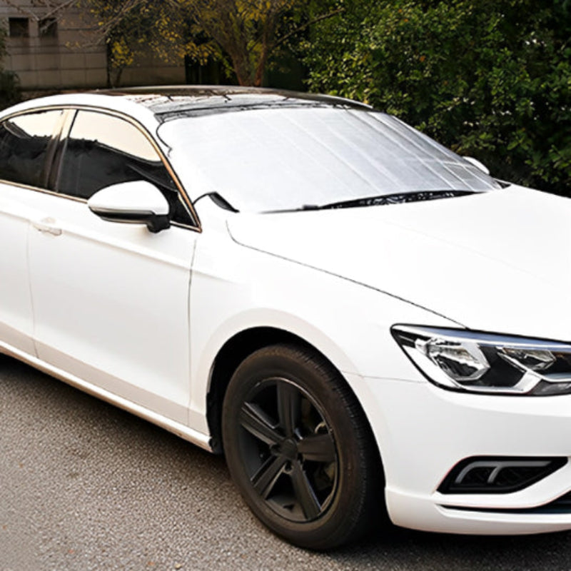 Pare Soleil Double Face pour Voiture - Protection Totale 4 Saisons