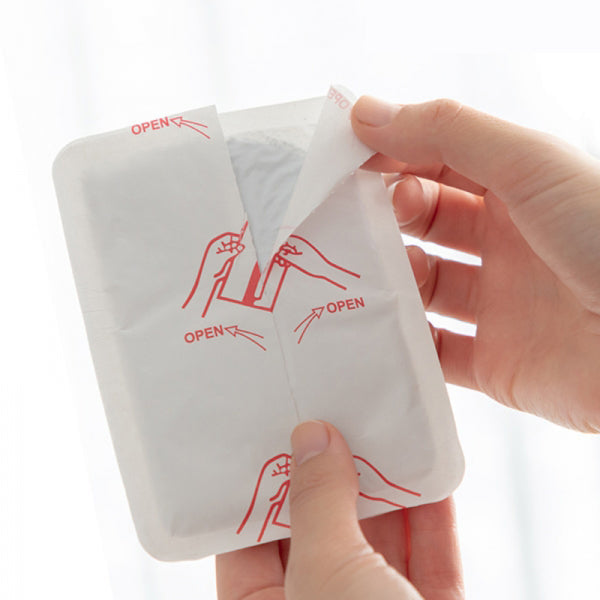 Patchs Chauffants Adhésifs - Pack de 4 Sachets pour Soulagement Durable