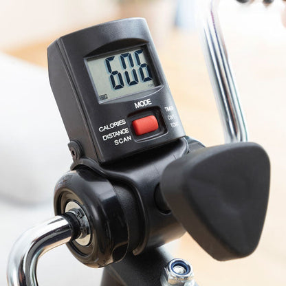 Pédalier ergonomique double pour tonifier bras et jambes à domicile