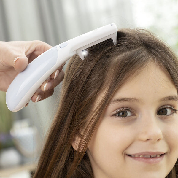 Peigne Électrique Anti-Poux Ergonomique et Écologique
