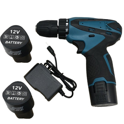 Perceuse et Tournevis Sans Fil 12V - 2 Batteries + Chargeur Inclus