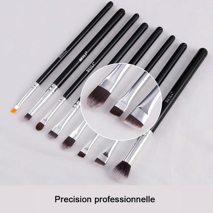 Set de 15 pinceaux en poils naturels pour un maquillage pro impeccable