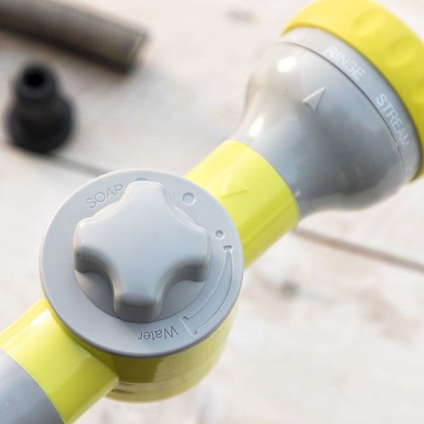 Pistolet Haute Pression Multifonction avec 8 Jets Ajustables